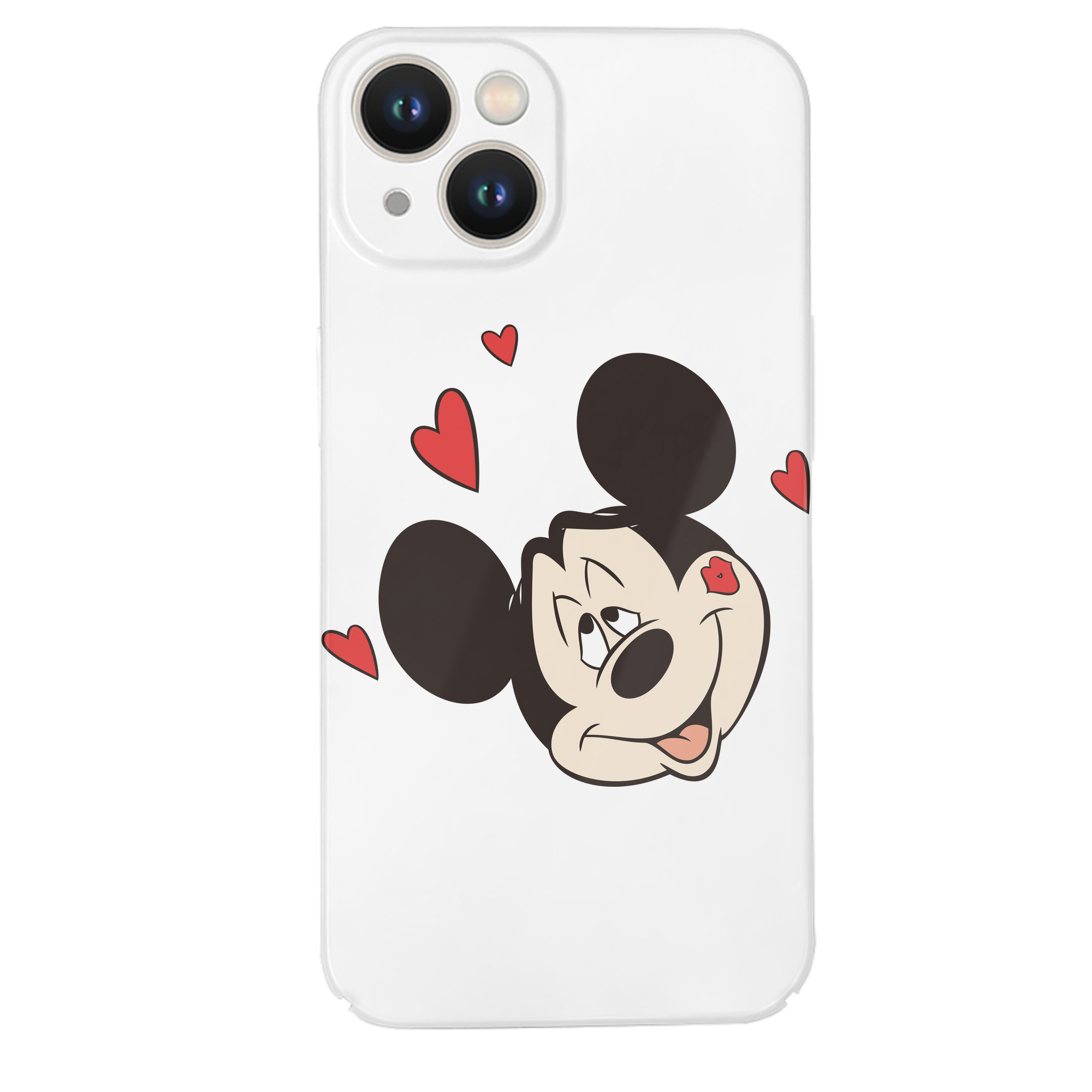 （画像用） ミッキーマウス Mickey Mouse 【iPhone 14シリーズ対応】ハードケース